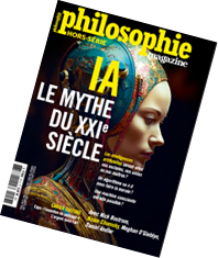 Couverture du hors série de Philosophie magazine consacré à l'intelligence artificielle