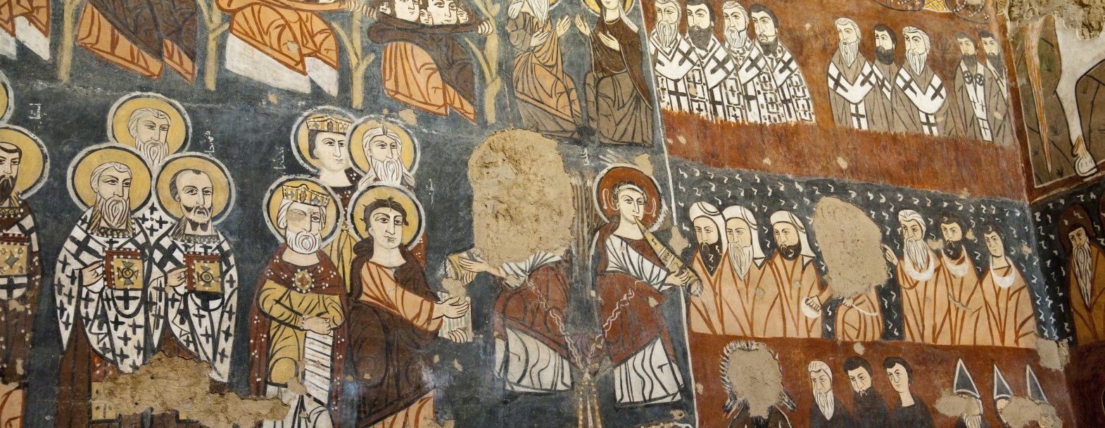 fresque du monastère de Deir Mar Musa en Syrie © Istock / J.Carillet