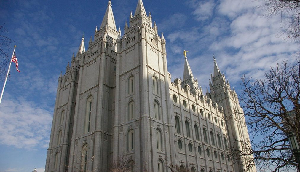 Temple des mormons à Salt Lake City / ©Scott Catron from Sandy, Utah, USA, CC BY-SA 2.0 Wikimedia Commons