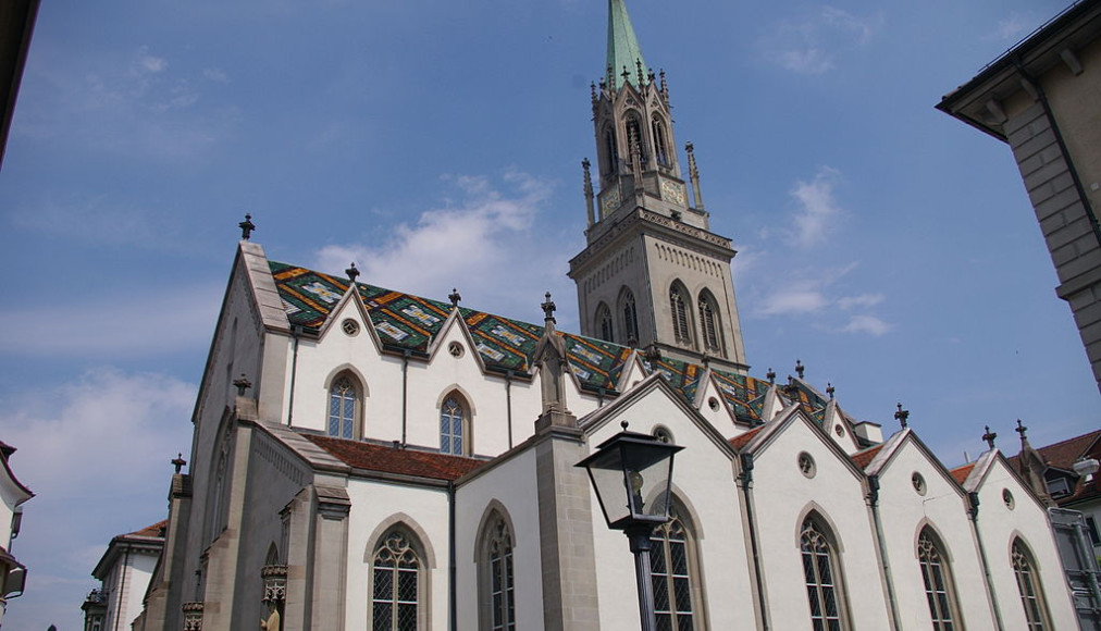 Eglise Saint-Laurent à Saint-Gall / ©3s, CC BY-SA 3.0 Wikimedia Commons