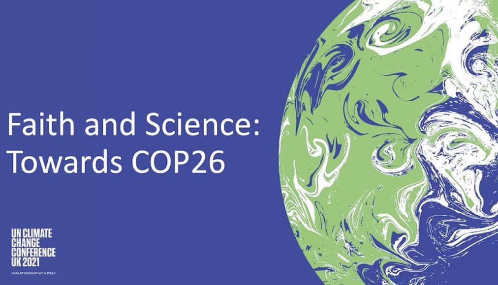 Logo &quot;Foi et science&quot; pour la COP26 / ©Flikr/UK in Holy See