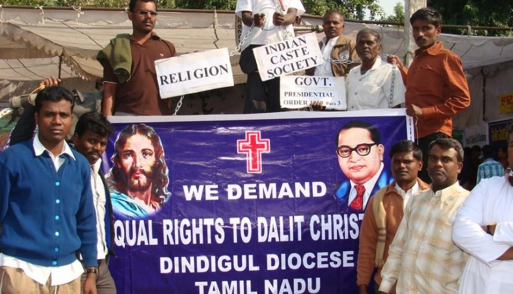 Manifestation de chrétiens dalit en 2009 / ©Flikr/Two Circles