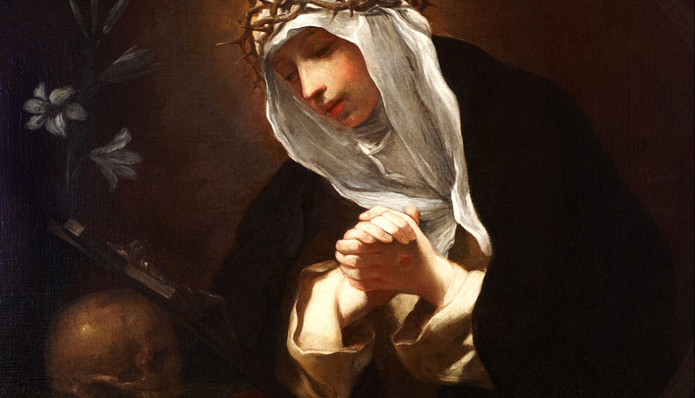 Catherine de Sienne, par Baldassare Franceschini, XVIIe siècle / ©Domaine public, Wikimedia Commons