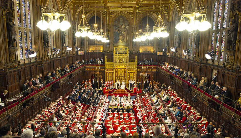 La session d&#039;ouverture du Parlement dans la Chambre des Lords 2023 / ©House of Lords, Roger Harris, CC BY 2.0 Wikimedia Commons