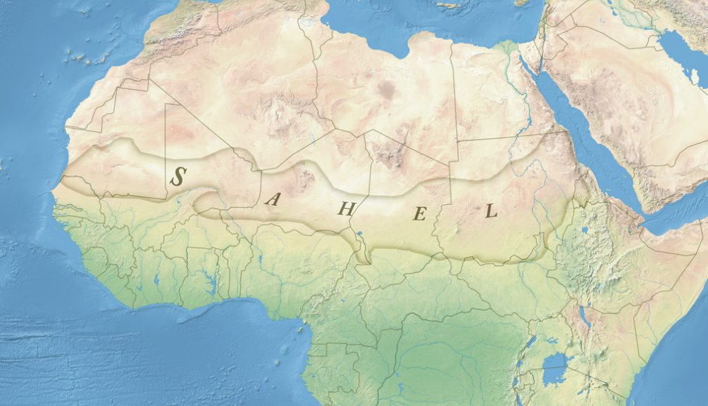 La région du Sahel / ©Munion, CC BY-SA 3.0 Wikimedia Commons