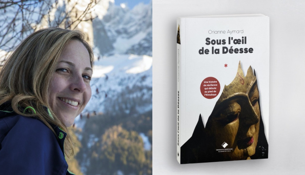 Orianne Aymard, auteure de &quot;Sous l&#039;oeil de la Déesse&quot; / ©DR / Editions du Mont-Blanc