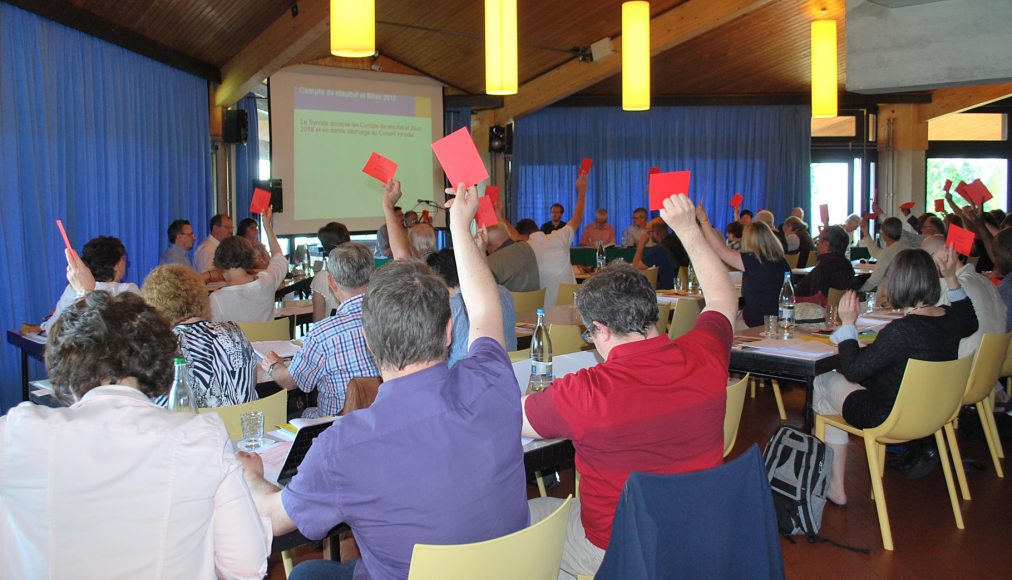 Le Synode d’été de l’EREN s’est tenu le mercredi 5 juin dernier au Centre du Louverain aux Geneveys-sur-Coffrane. / DR