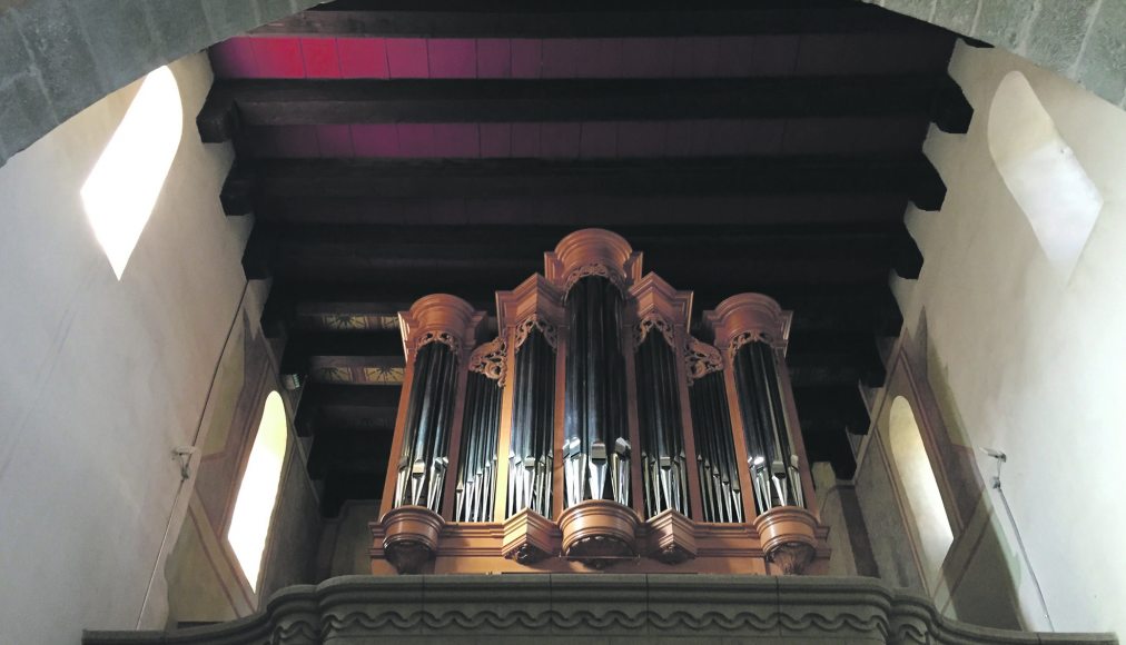Le nouvel orgue du temple de Cossonay. / © Pierre Porret