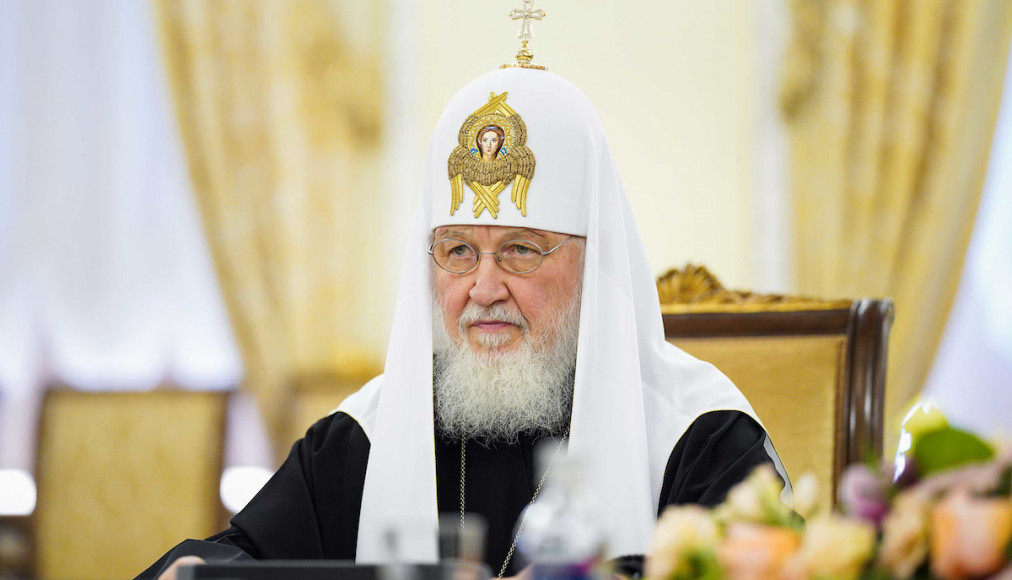Le patriarche Cyrille lors de la visite d&#039;une délégation de la COE le 17 mai 2023 à Moscou. / ©World Council of Churches / Russian Orthodox Church