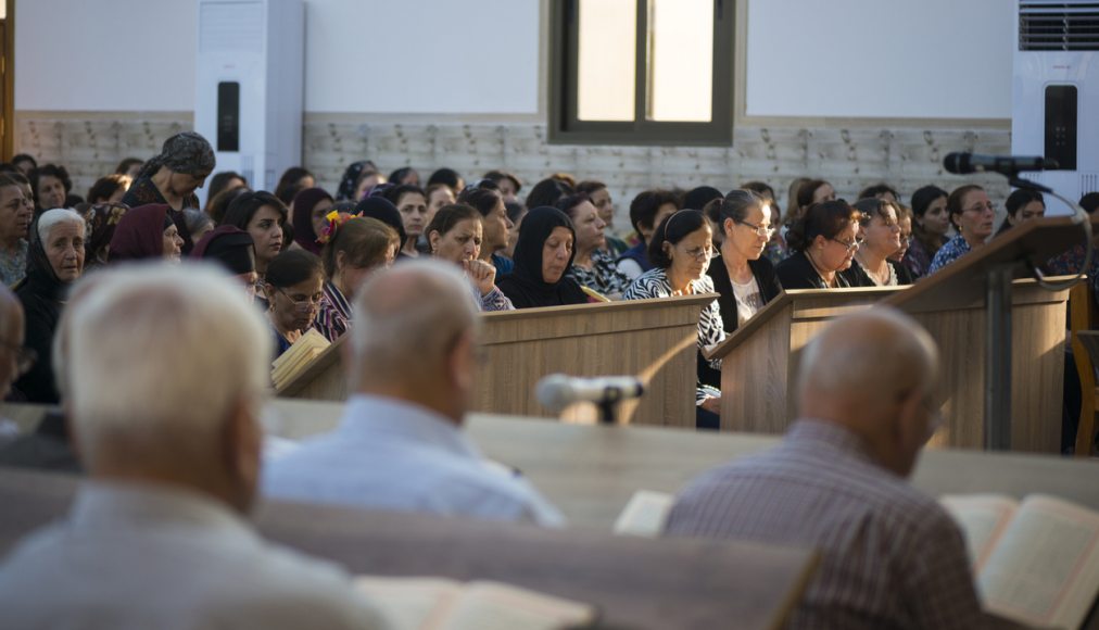 Chrétiens d’Irak à l’Église syriaque catholique à Ankawa, Irak / © iStock