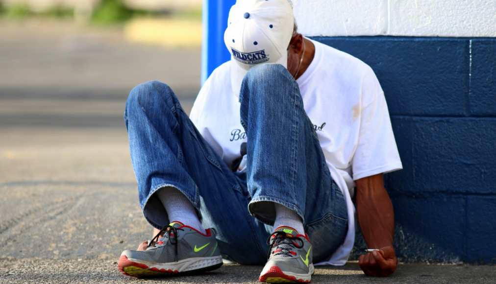 Un homme sans-abri à Lexington, au Kentucky / ©iStock