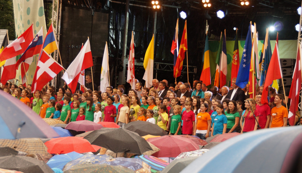 Célébration finale de la rencontre de Ensemble pour l'Europe, Munich, juillet 2016