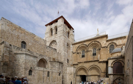 L&#039;église du Saint-Sépulcre à Jérusalem / ©Berthold Werner, CC BY-SA 3.0 Wikimedia Commons
