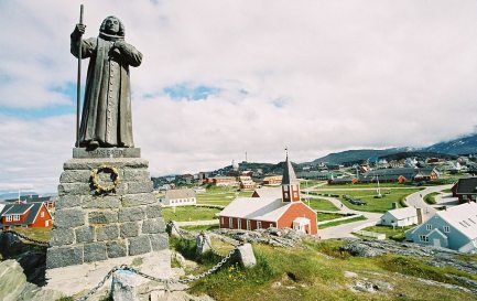 La statue de Hans Egede à Nuuk, au Groenland / ©Wikimedia Commons/Svickova/Public domain