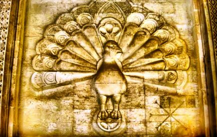 L&#039;Ange-Paon, l&#039;archange gardien du monde vénéré par les Yezidis / ©Wikimedia/YZD/CC BY SA 3.0