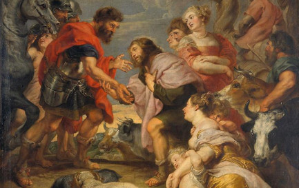 Rubens, La Réconciliation de Jacob et d&#039;Essai / Rubens, La Réconciliation de Jacob et d&#039;Essai